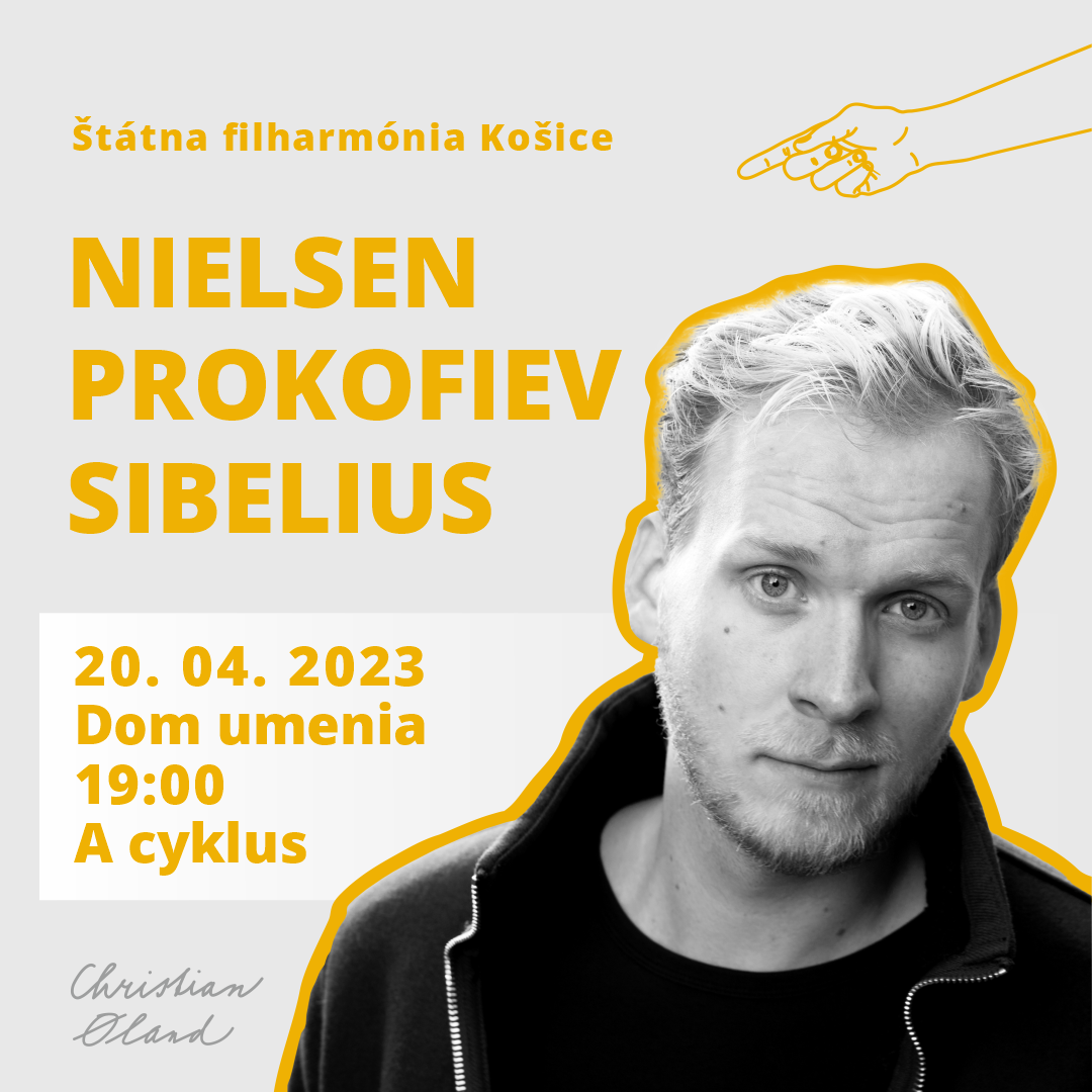 Škandinávske fluidum v košickom Dome umenia / Nielsen-Prokofiev-Sibelius / 2023